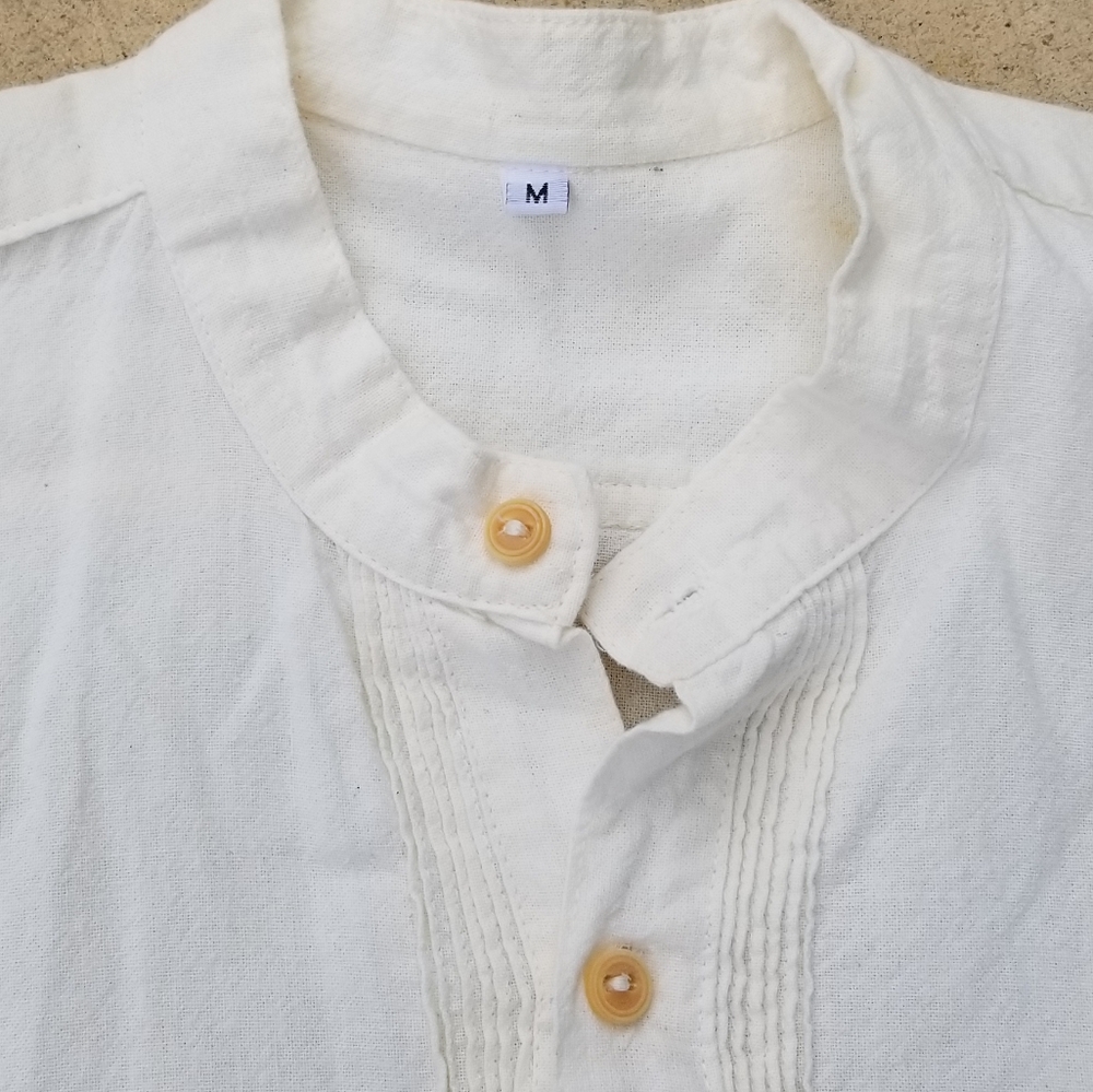 Round Collar Button Down - image 2